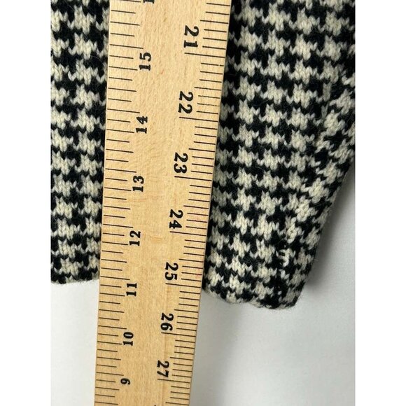 Ralph Lauren Women's Size 2X Merino & Lambswool Blend Coat Houndstooth - Picture 6 of 13